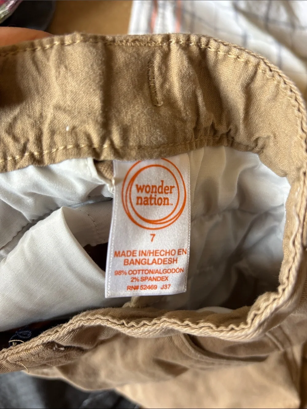 N/A size shorts